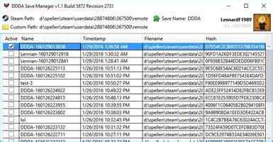 ddda save manager|ddda.